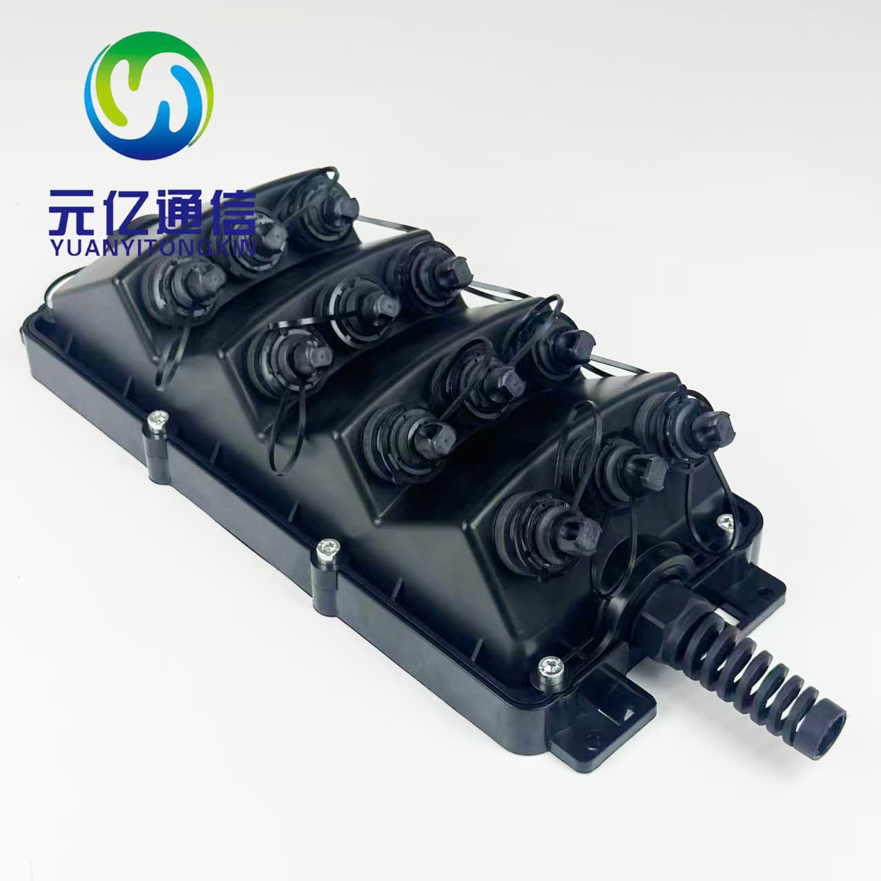 Fiber Faceplate Pre-Connected Fiber Terminal Box 1x12, Multi-Port Fiber Distribution Box, FTTH MST