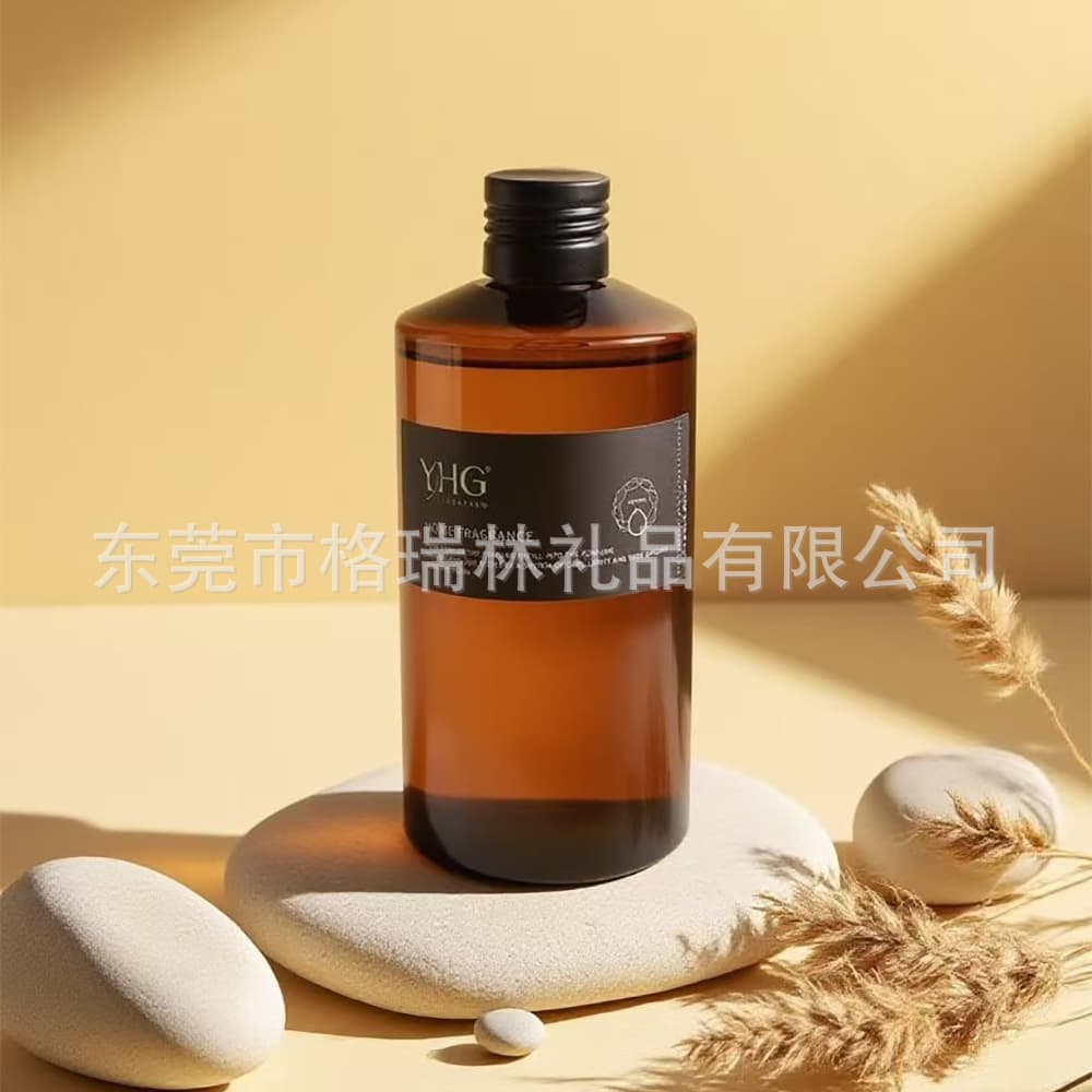 YHG 280ml Hotel Scented Reed Diffuser Refill, Essential Oil Volatilizing Liquid for Indoor Air Purification