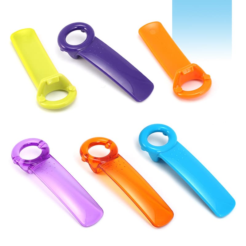 Plastic Beer Bottle Opener Creative Small Gift Colorful Bottle Opener Amazon Hot Selling Can Opener