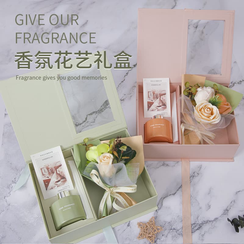 Teacher's Day Birthday Gift Soap Flower Creative Gift Aromatherapy Gift Box Souvenir Corporate Event Drop Shipping
