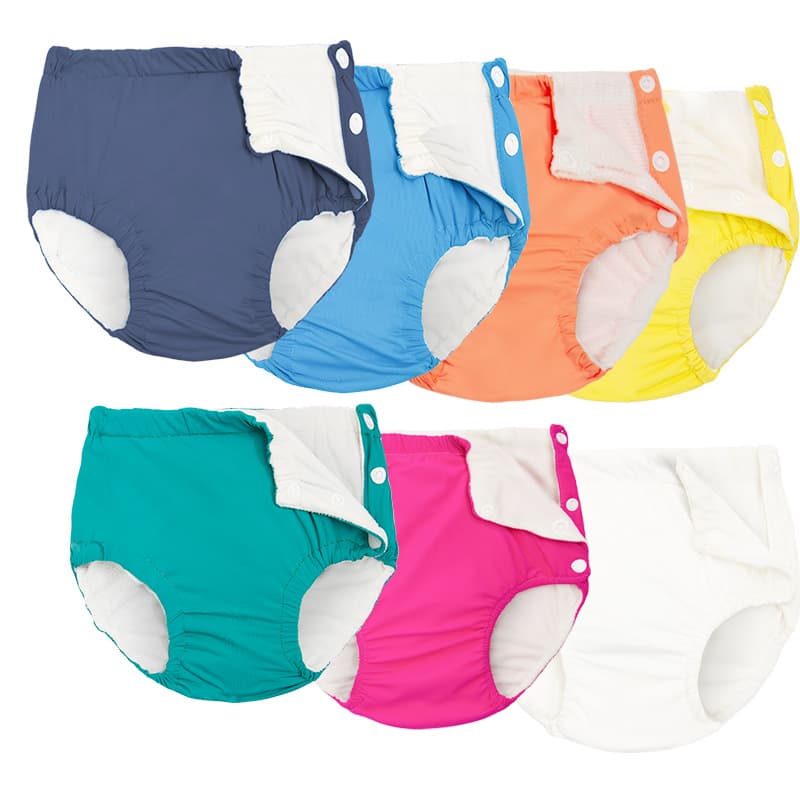 Reusable Swim Diaper for Babies, Toddler Swim Training Pants for Pool, Kids Learning Swimwear 1301a