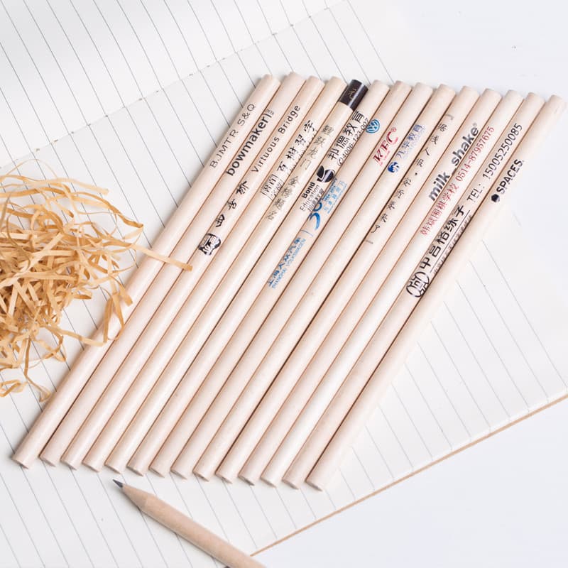 Pencil manufacturer custom pencil HB2B student exam pencil hotel meeting record pen children's learning writing pen
