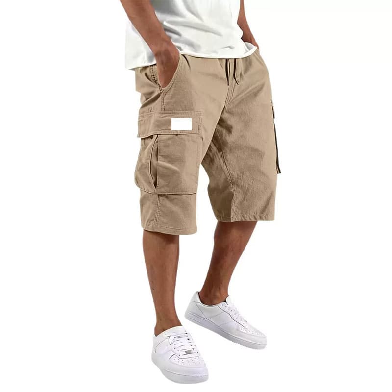 2026 Spring New European and American Cross-border Trade Men's Cargo Shorts Sports Casual Multi-pocket Cargo Pants for Men