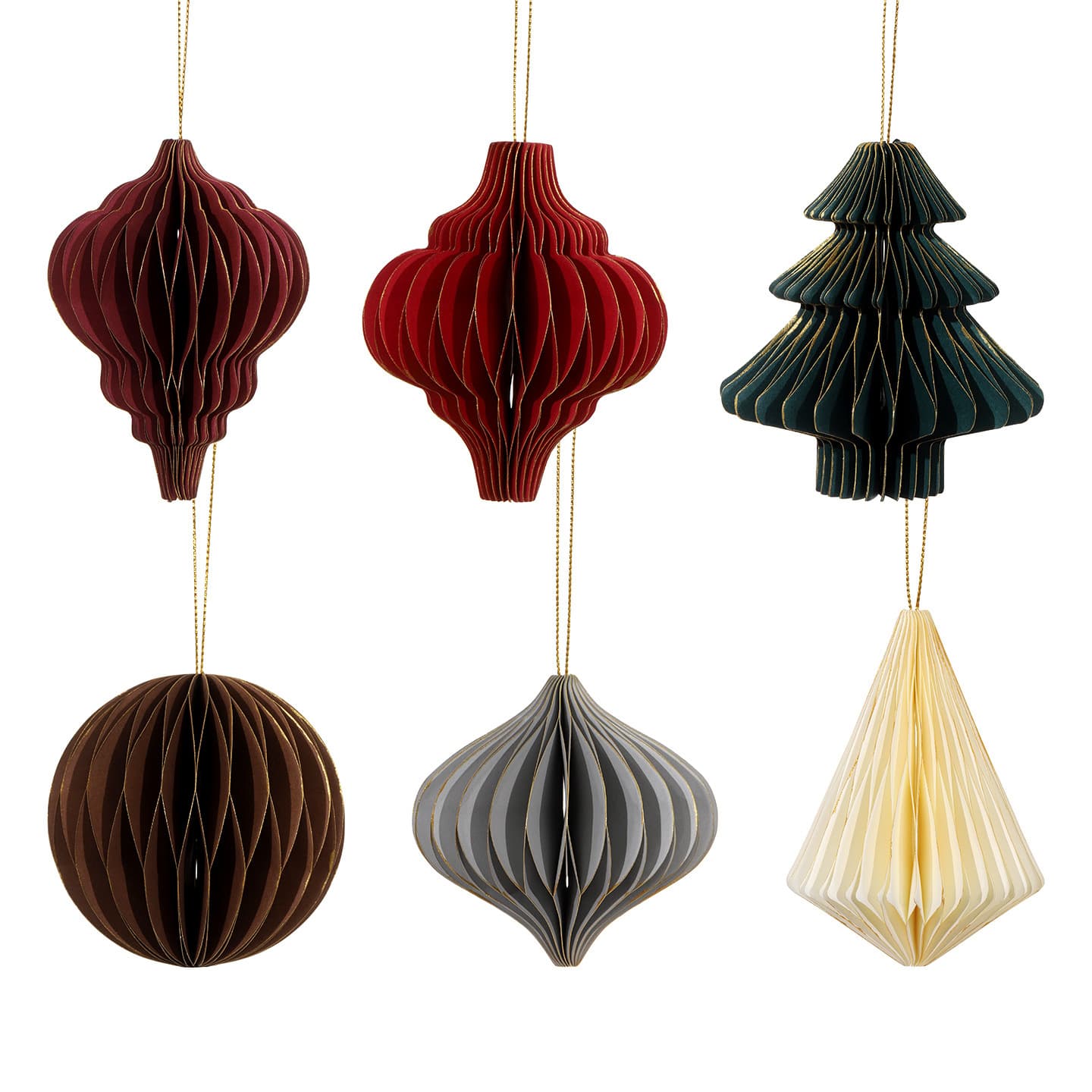 Christmas honeycomb lantern small pendant shopping mall window Christmas decoration three-dimensional honeycomb Christmas lantern cross-border