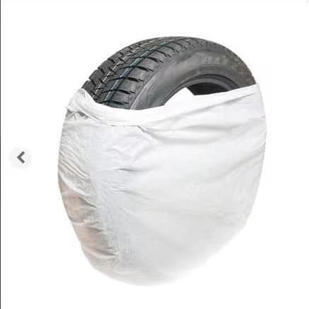 Factory Direct Universal Car Disposable Plastic Tire Bag Spare Tire Cover Storage Bag