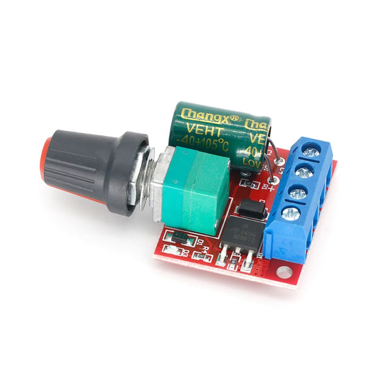 PWM DC Motor Speed Controller Switch Function Board 5V-12-24-35V Fan Motor LED Dimmer 5A Module