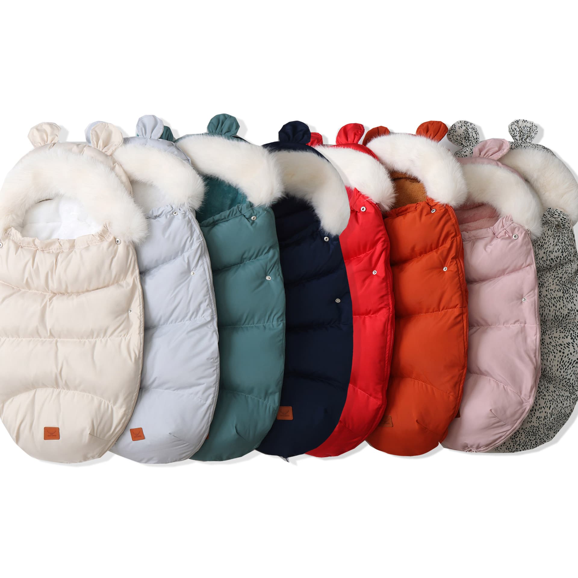 2026 Winter New Arrival Thickened Fleece-Lined Baby Sleep Sack, Warm Infant Going-Out Wrap