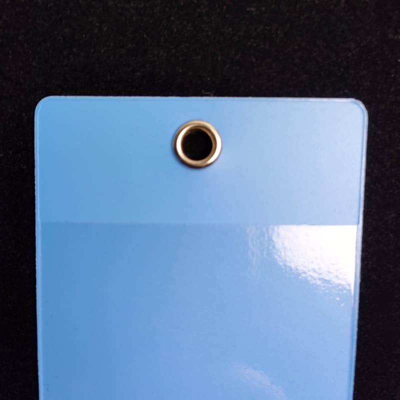 Custom colored PVC hang tag bags, plastic hang tag card sleeves, blank spare buckle bags, printed logo, thickened.