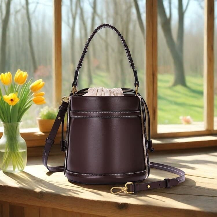 Crossbody Women's Bag 2026 New Trendy Niche Design, Stylish and Personalized for Commuting, Shoulder Crossbody Bucket Bag