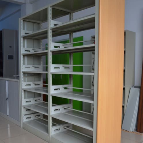 Manufacturer sells mobile shelving units for cultural relics, steel and wood cultural relic racks, collection cabinets, storage racks, single and double-sided metal floor stands.