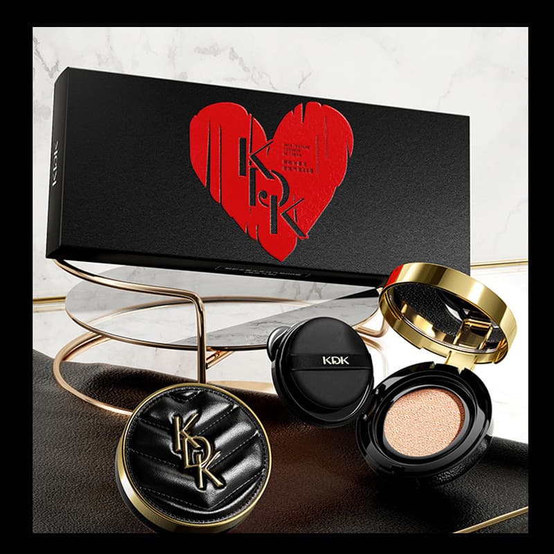 KDK Lightweight Nude Breathable Cushion BB Cream Moisturizing Brightening Skin Nude Makeup Color Correction Fine Texture Long-Lasting