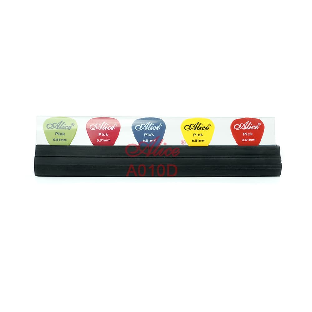 Promotion: Alice Brand Guitar Pick Clip A010D, Compatible with Microphone Stands and Music Stands of Various Sizes, Includes Free Picks