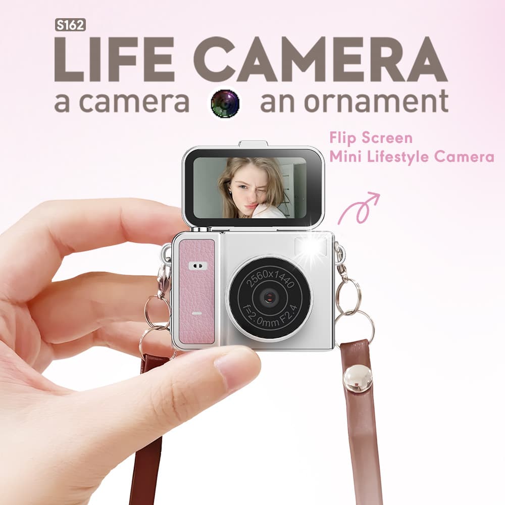 New Cross-Border Thumb Camera Backpack Clip, Photo & Upload to Phone, Student-Friendly Portable HD Camera Wholesale