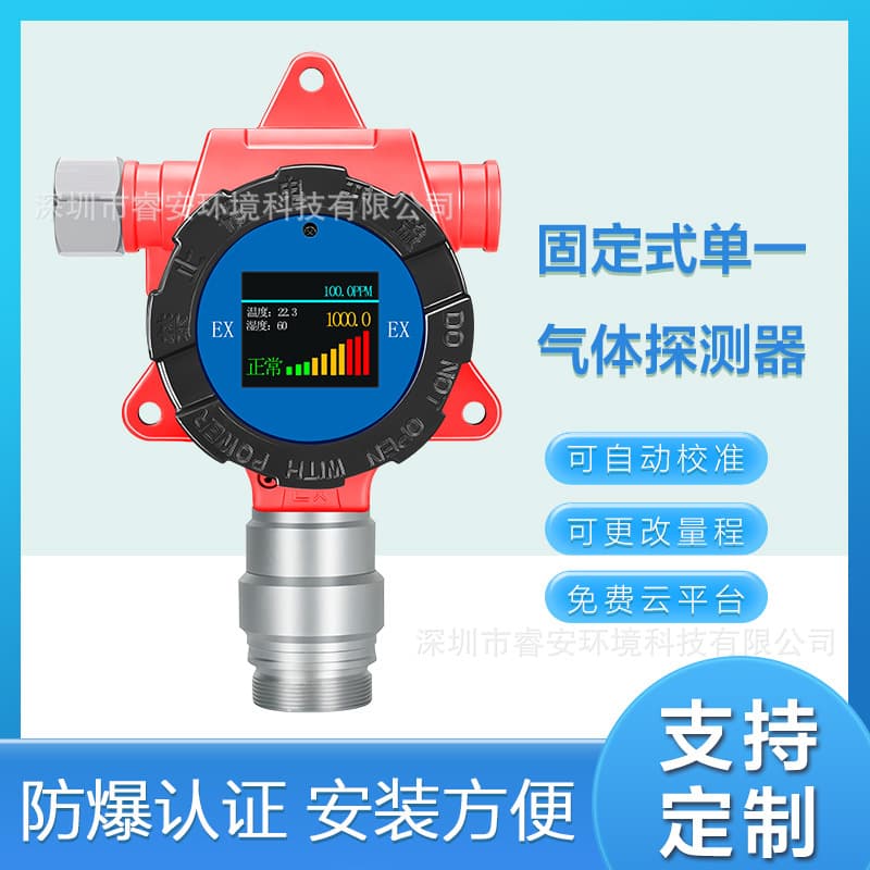 Ammonia Gas Detector Leak Detector Toxic Harmful Concentration Gas Chlorine Detection Alarm Shell