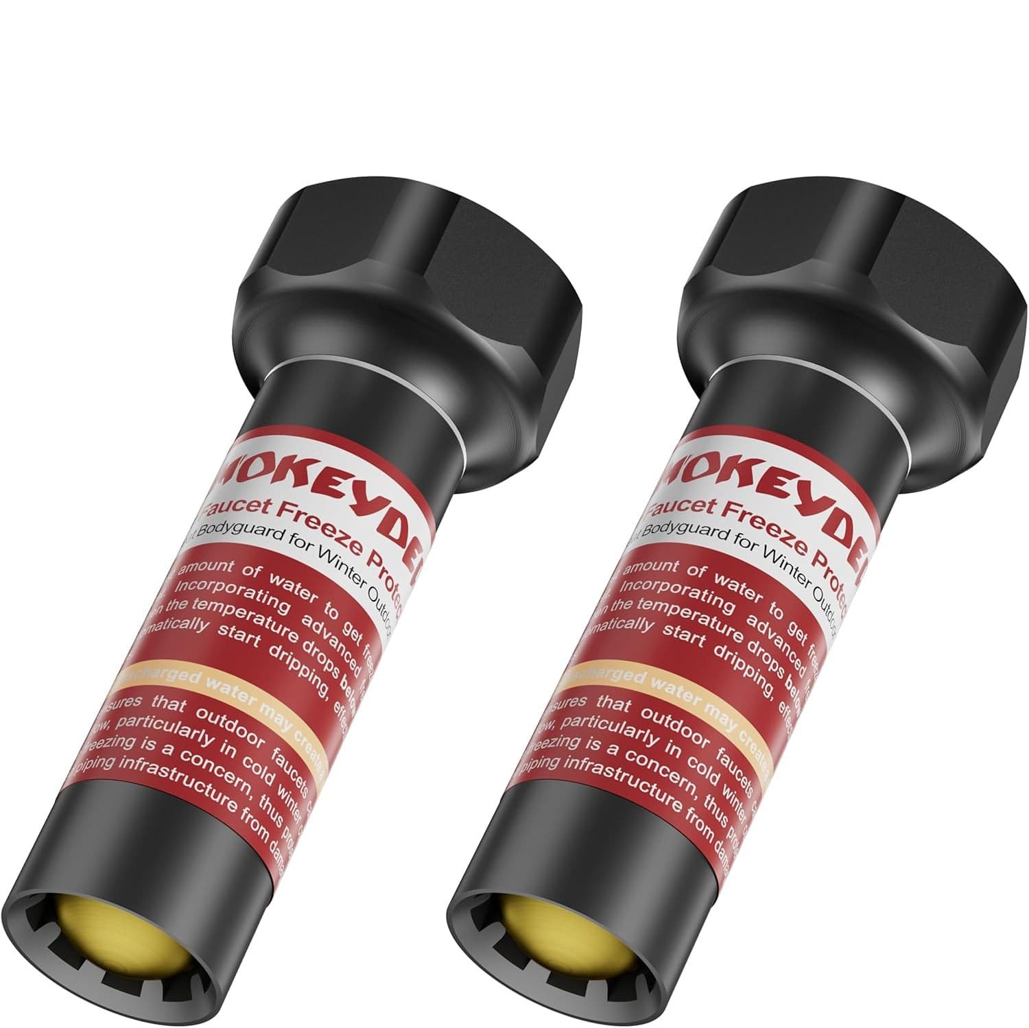 Outdoor Faucet Winter Freeze Protection Valve, 3/4 Inch Threaded Anti-Freeze Faucet Cover