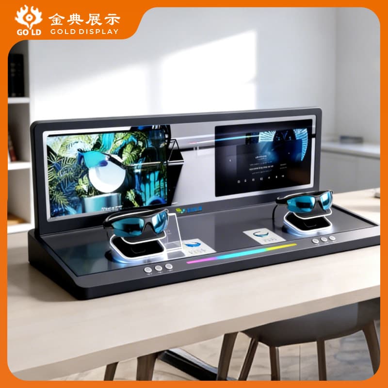 Smart AI VR AR Glasses Display Stand 3D Cinema Game Console Electronic Digital Acrylic Display Stand