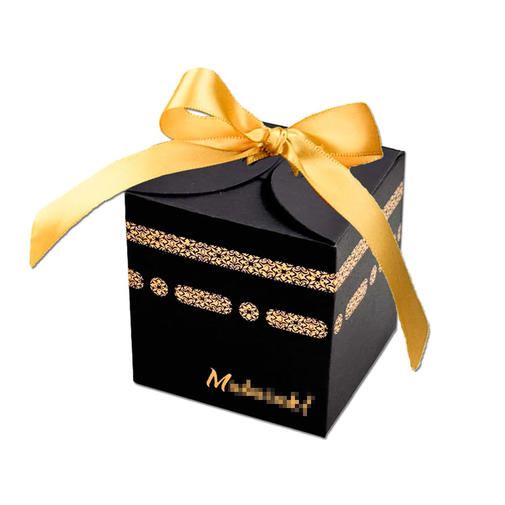 New Gift Box Moon Star Festival Indonesia Hot Stamping Gift Packaging Box Castle Party Gift Box Stock Wholesale