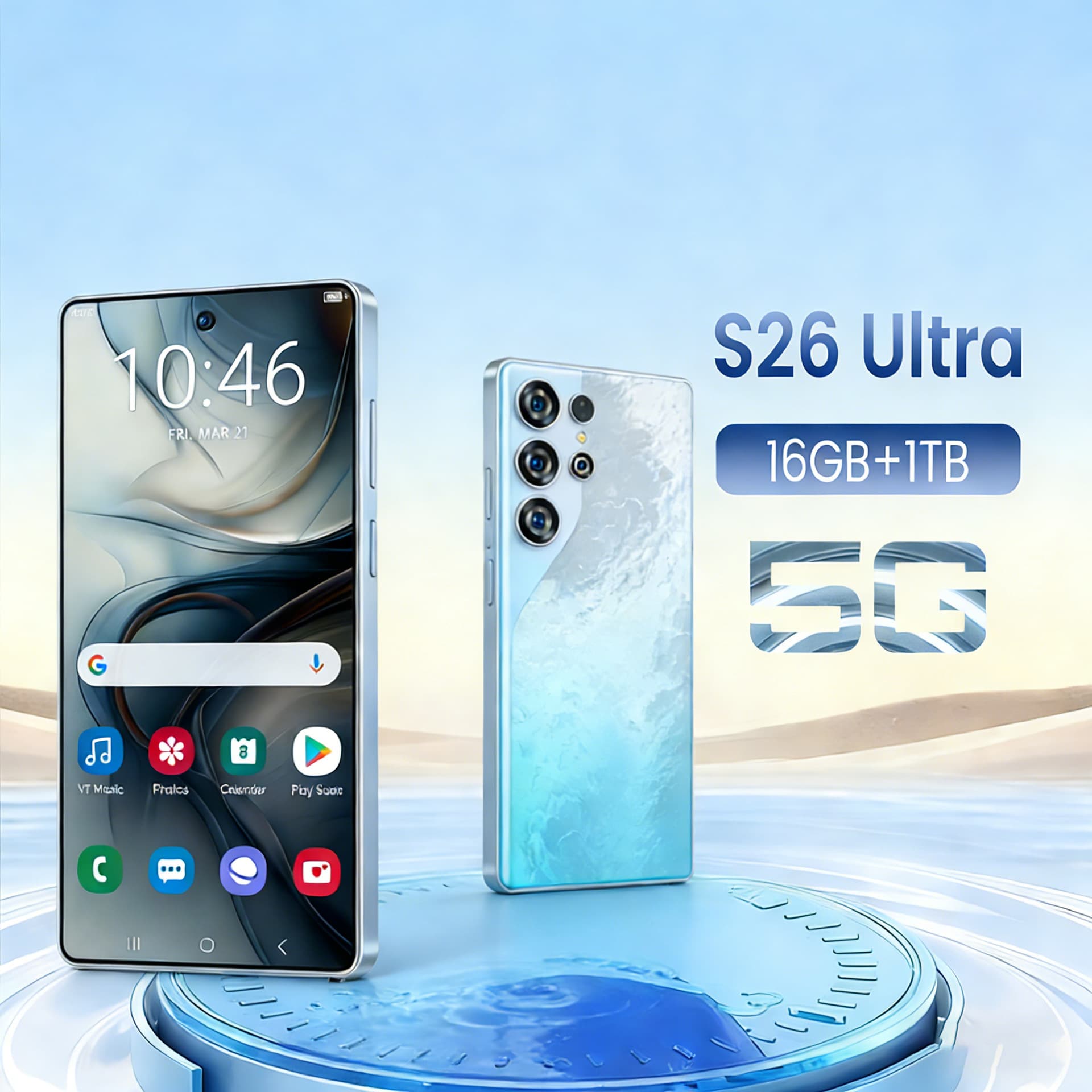 Cross-border S25 Ultra Smartphone 6.9-inch True (4+64) 4G Global Version S26Ultra Phone