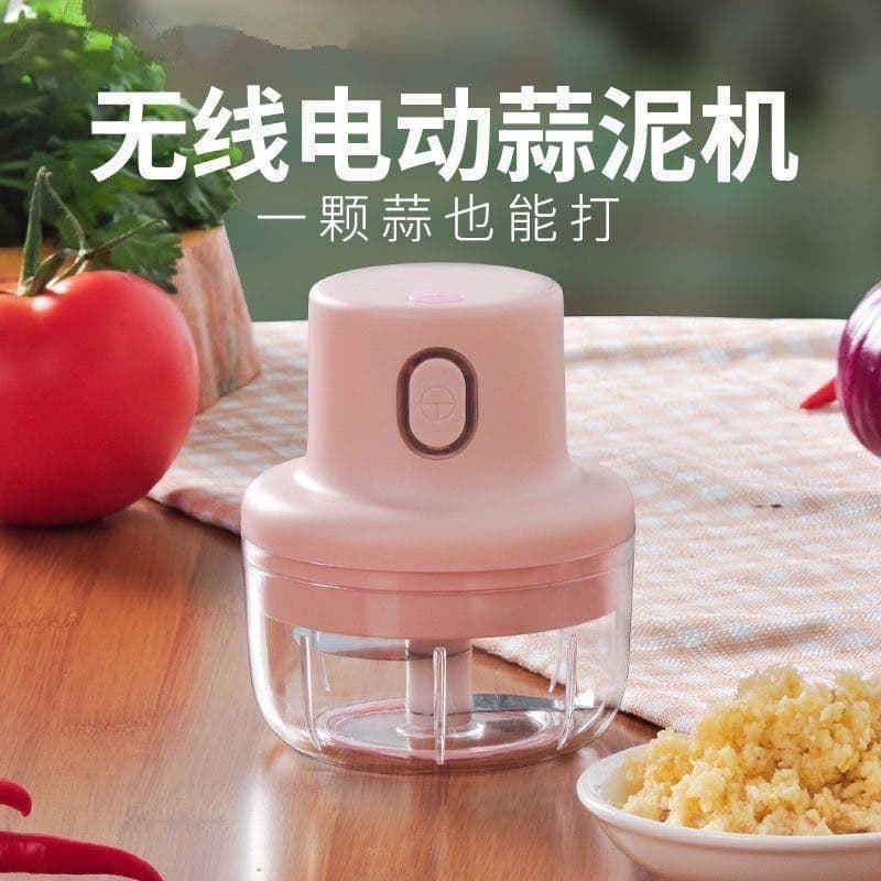 Electric Garlic Mincer, Mini Garlic Grinder, Garlic Masher, and Garlic Puller