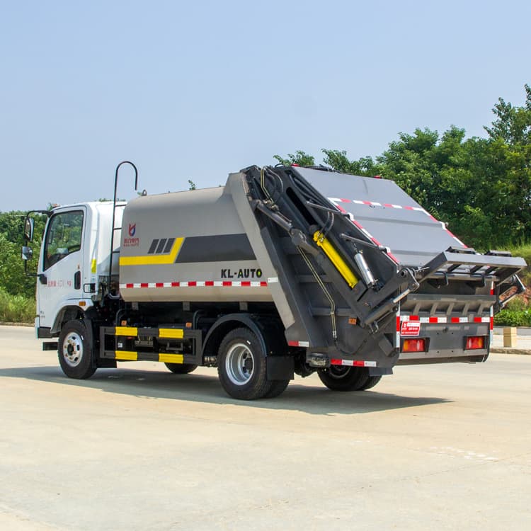 Dongfeng Yuhu 8 Cubic Meter Sanitation Garbage Truck, 5-Ton Garbage Transfer Vehicle, National VI New Model