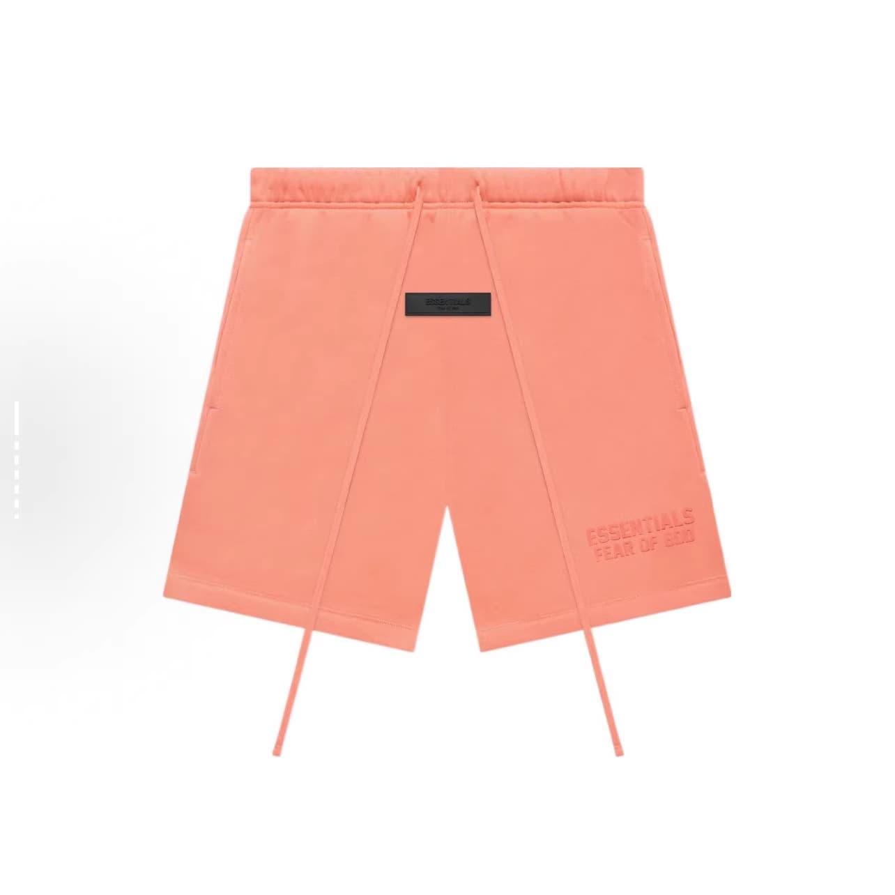 Essentials Drop2 SS23 Terry Short Plum Solid Drawstring Shorts