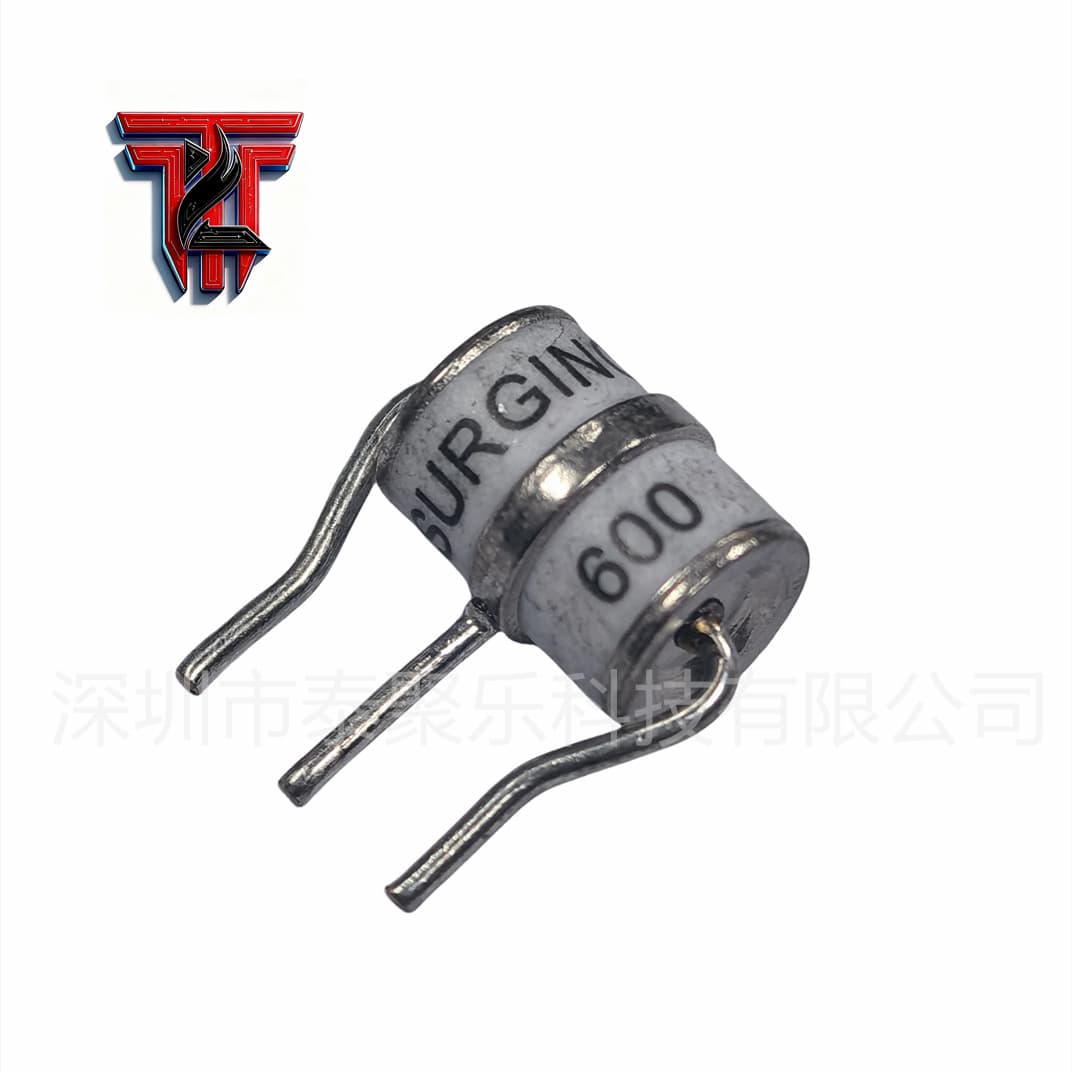 SE83-600X Ceramic Gas Discharge Tube 10KA Arrester GDT Plug-in 8*10mm Three-Pin 600V