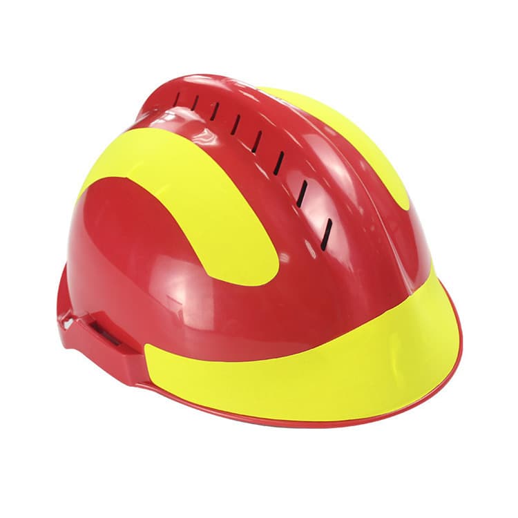 ABS Breathable Safety Helmet for Construction Site Anti-Smash Hard Hat High Temperature Fire Rescue Helmet