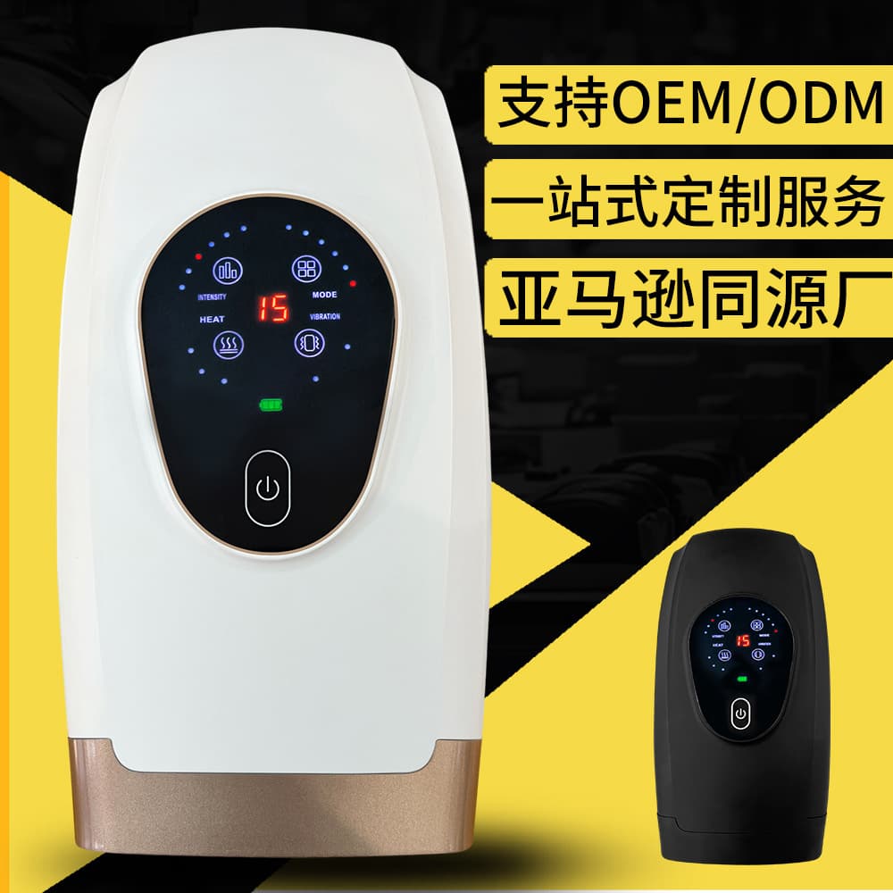 Portable Electric Hand Massager with Wrist, Finger, Joint, and Palm Heat Compress Airbag Massage for Hand Fatigue Relief
