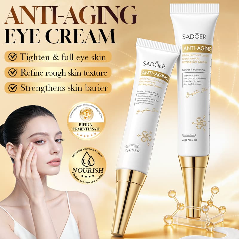Bifida Yeast Eye Cream 20g SADOER Niacinamide Firming Eye Cream Fade Crow's Feet Cross-border Skincare