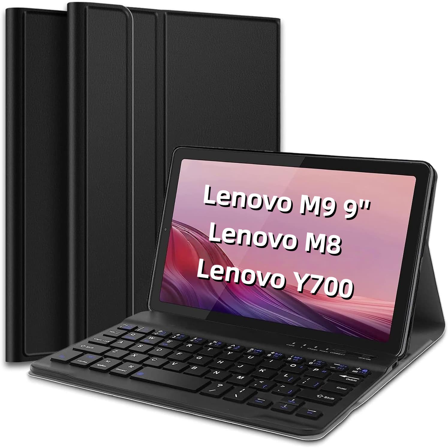 Compatible with Lenovo Y700 Legion 5th Gen Tablet Magnetic Case M9 Backlit Bluetooth Keyboard M8 Case tb310