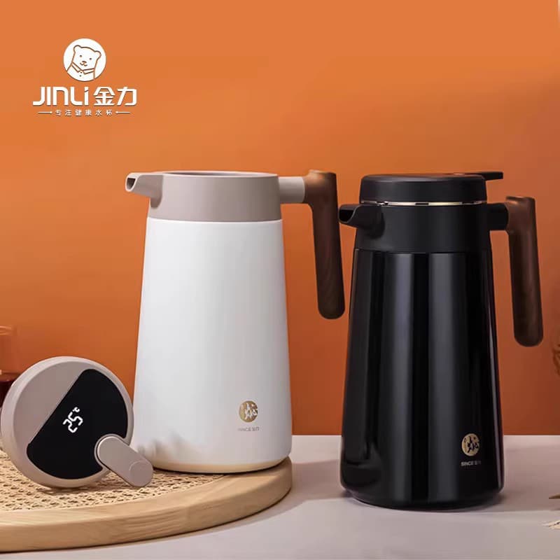Jinli Tea Steeping Pot Large Capacity 304 Stainless Steel Brewing White Tea Hot Water Insulation Kettle Tea Pot Steeping Pot