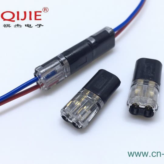 Supply New Solderless Quick Wire Connectors, Interchangeable Replacement for DC Cables, No Male/Female D2