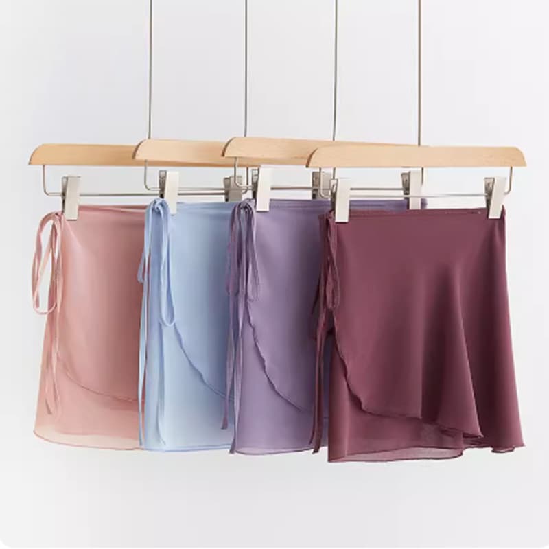 Ballet Half Skirt Body Contouring One Piece Gymnastics Exam Dance Tulle Short Skirt Teacher Uniform Polyester Fiber Summer 2023