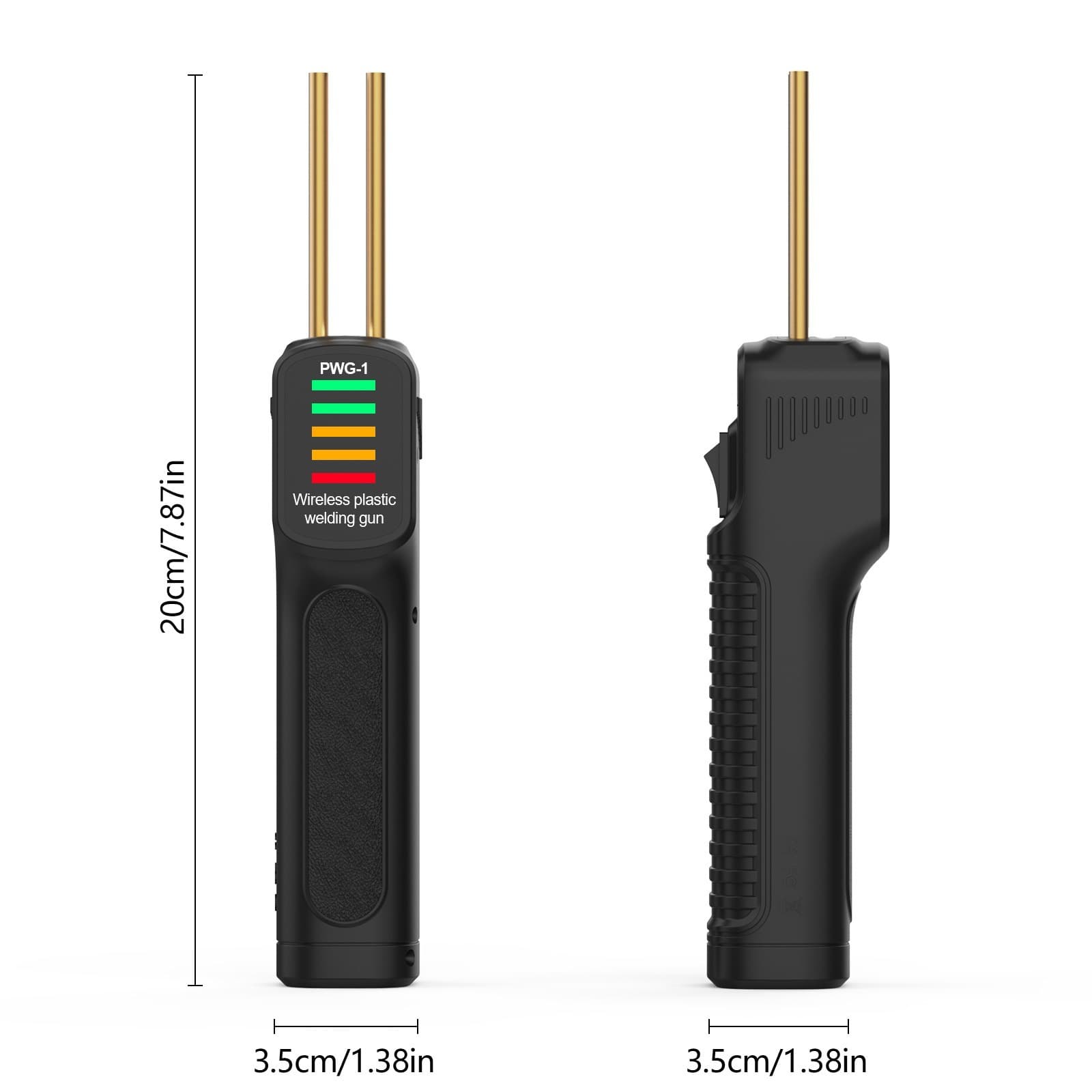 Cordless Lithium Battery Plastic Welding Gun Car Bumper Repair Tool Hot Melt Plastic Welder Welding Nail Repair Kit