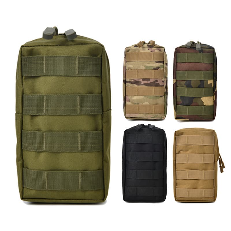 Multifunctional Molle Sports Tactical Waist Bag Cycling Camouflage Phone Bag Amazon Fan Military Enthusiasts Riding Camo Pouch