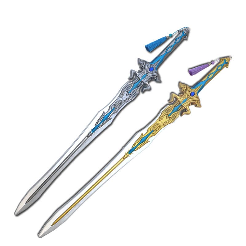 Douluo Dalu Seven Killing Sword Cosplay Prop Oversized 1m Soft Rubber Children's Toy Boy Anime Peripheral Weapon Model