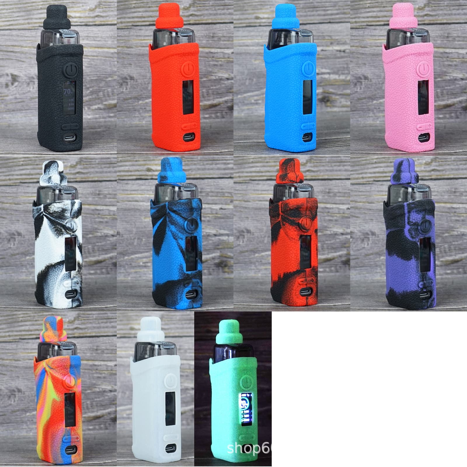 Protective Case Vandy Jackaroo 70W Silicone Cover, Leather Texture Anti-Slip Skin, Soft Shell