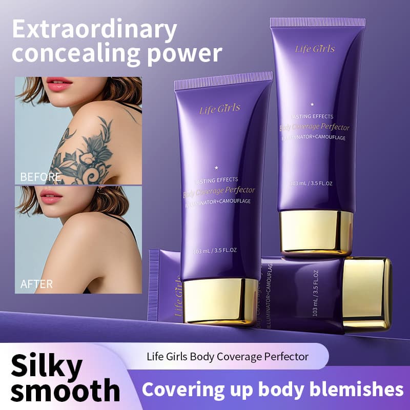 Life Girls Body Coverage Tattoo Concealer Cream - Spot Cover Cream, Hot Cross-Border Selling Item