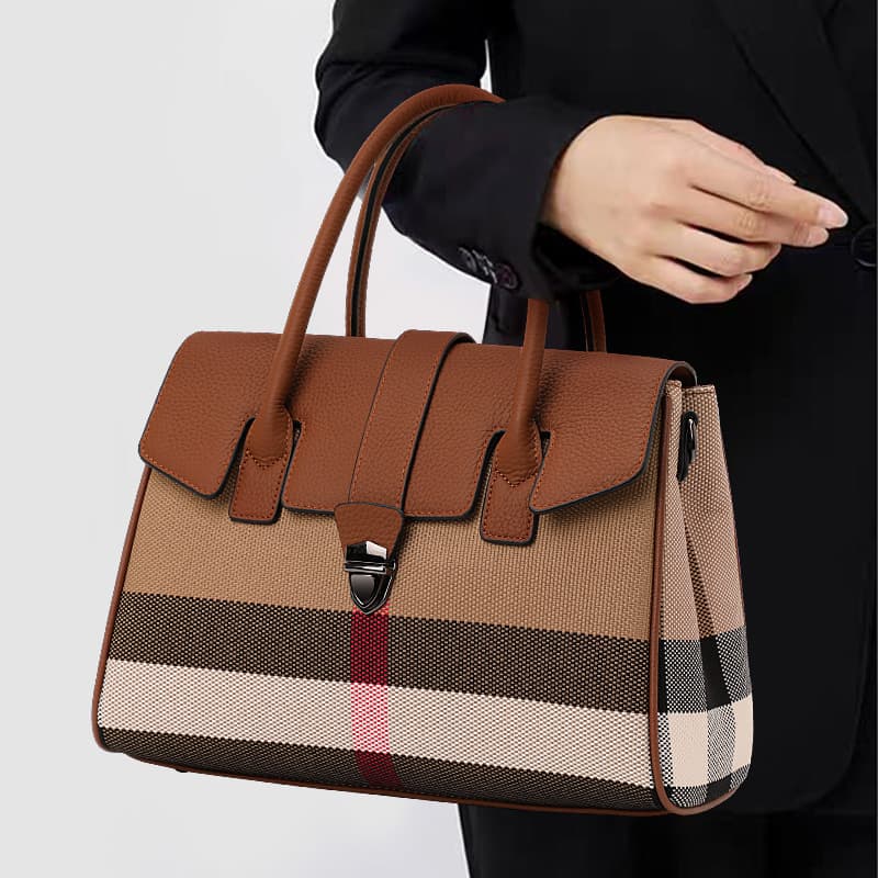 Source Factory Genuine Leather Women's Bag Processing High-End Women's Bag Processing Genuine Leather Crossbody Bag Processing