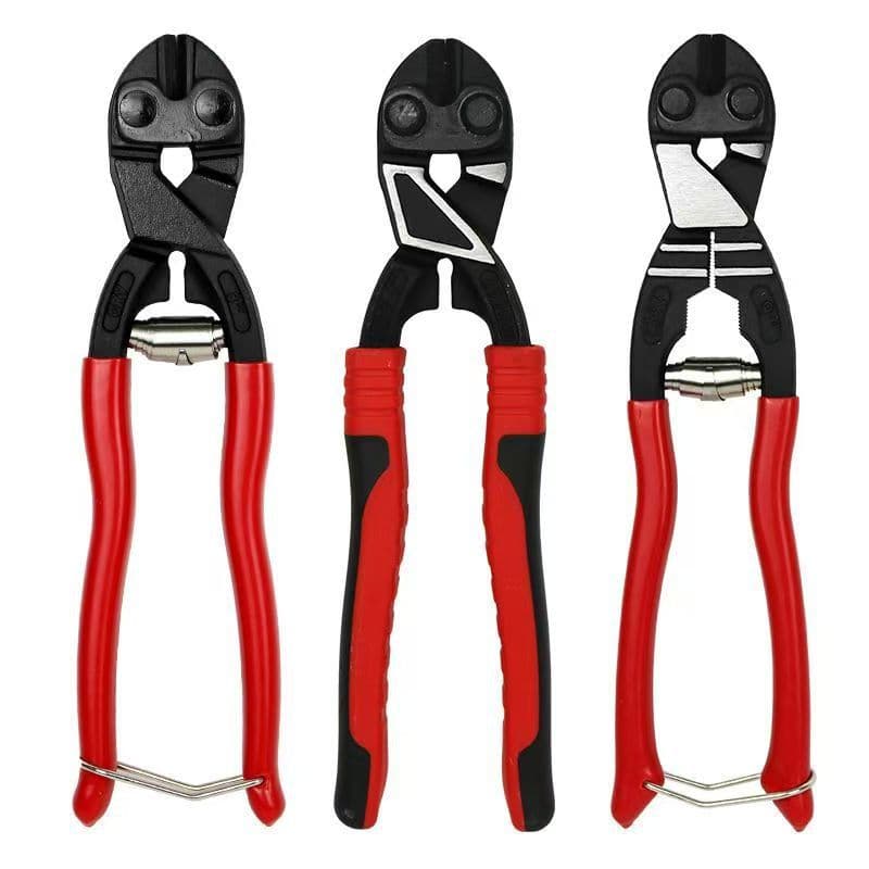 Spot wholesale factory direct labor-saving anti-slip mini bolt cutter small steel wire rope shear for cutting iron wire.