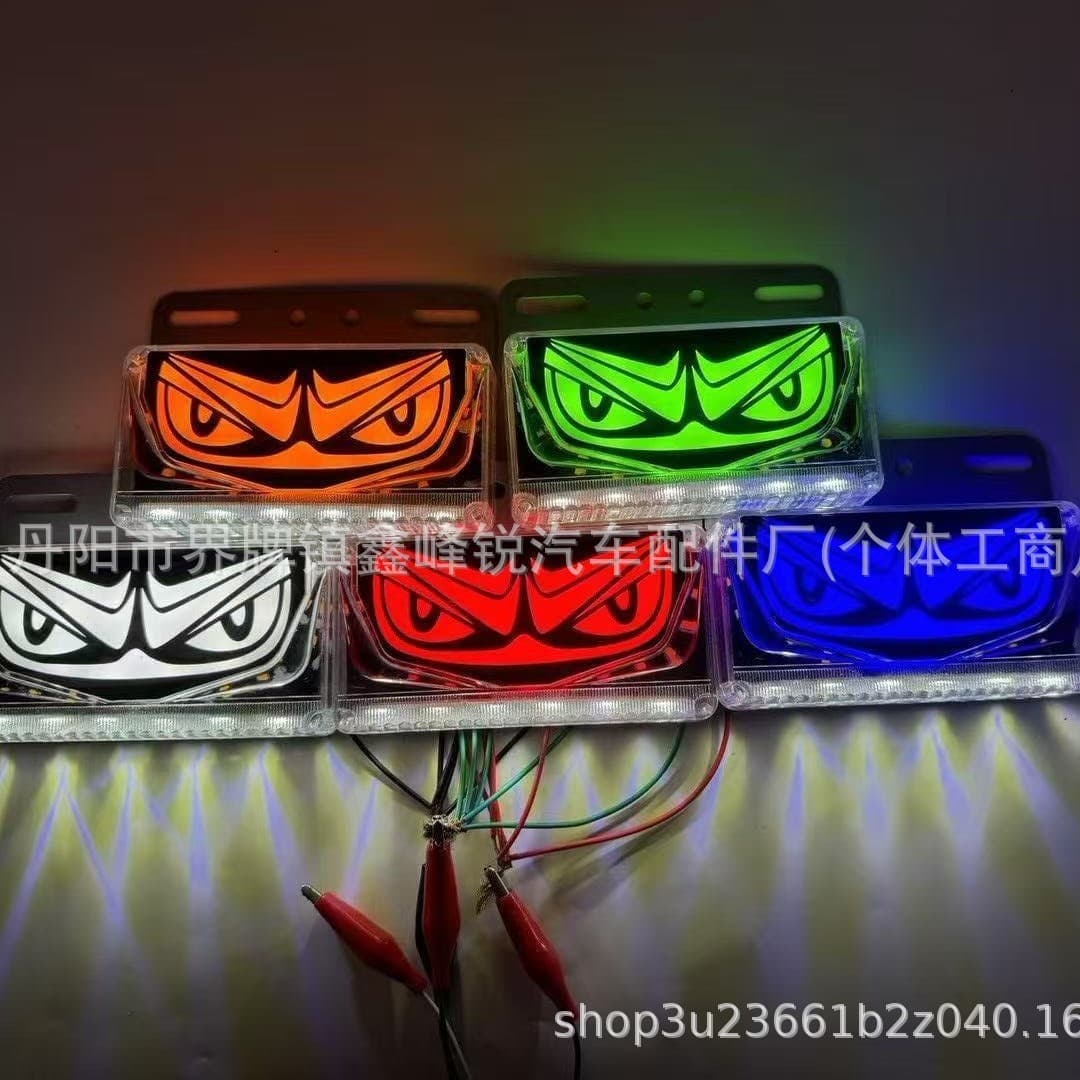 Cross-border 24V LED Truck Demon Eye Waterproof Turn Signal Waist Light Super Bright Ground Lighting Side Light