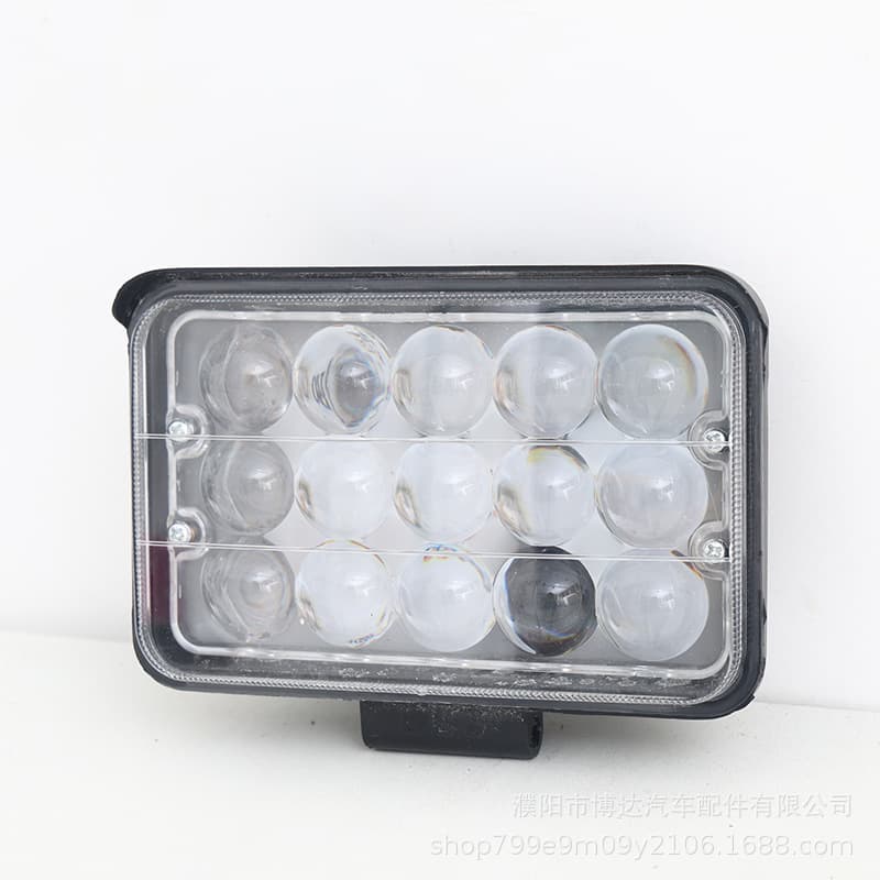 Truck LED Spotlight, Super Bright LED Headlight for Electric Vehicles and Motorcycles, Strong Light Auxiliary Lamp for Tricycles