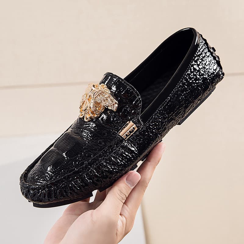 Light Luxury Parent-Child Outdoor Business Casual Women's Driving Shoes Cross-Border Size 47 Large Size 48 Loafers Slip-On Lazy Shoes