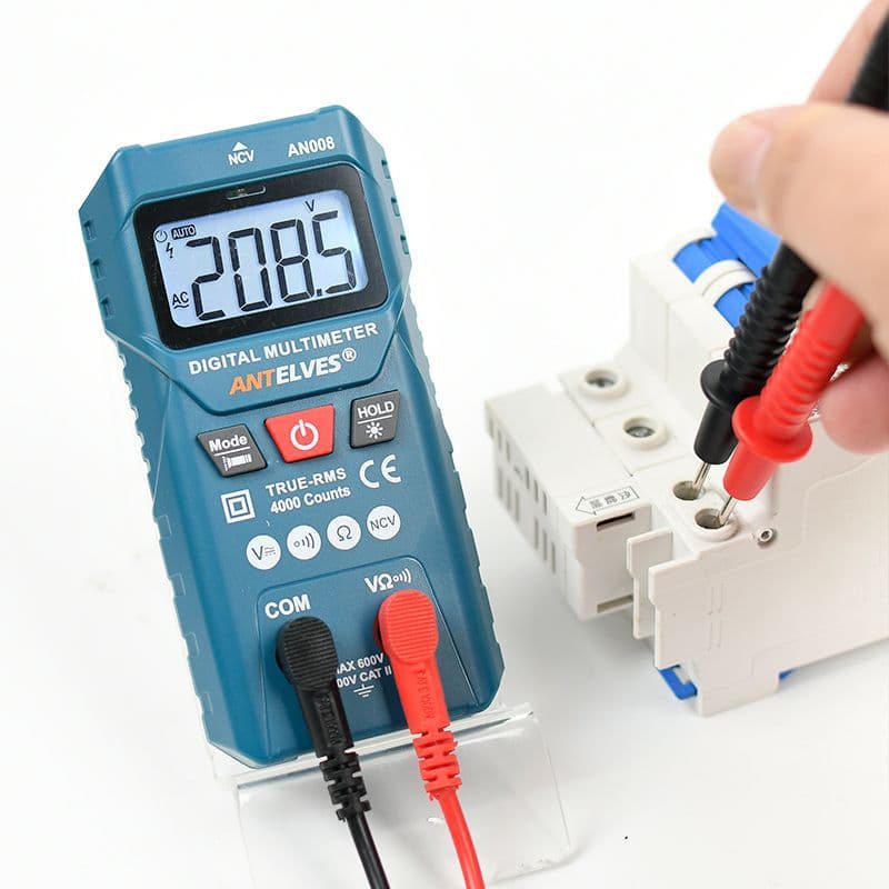 Fully Automatic Anti-Burn Smart Mini Multimeter for Electricians, Home Use, No Need to Switch Modes, New Model, Mini Pocket-Sized