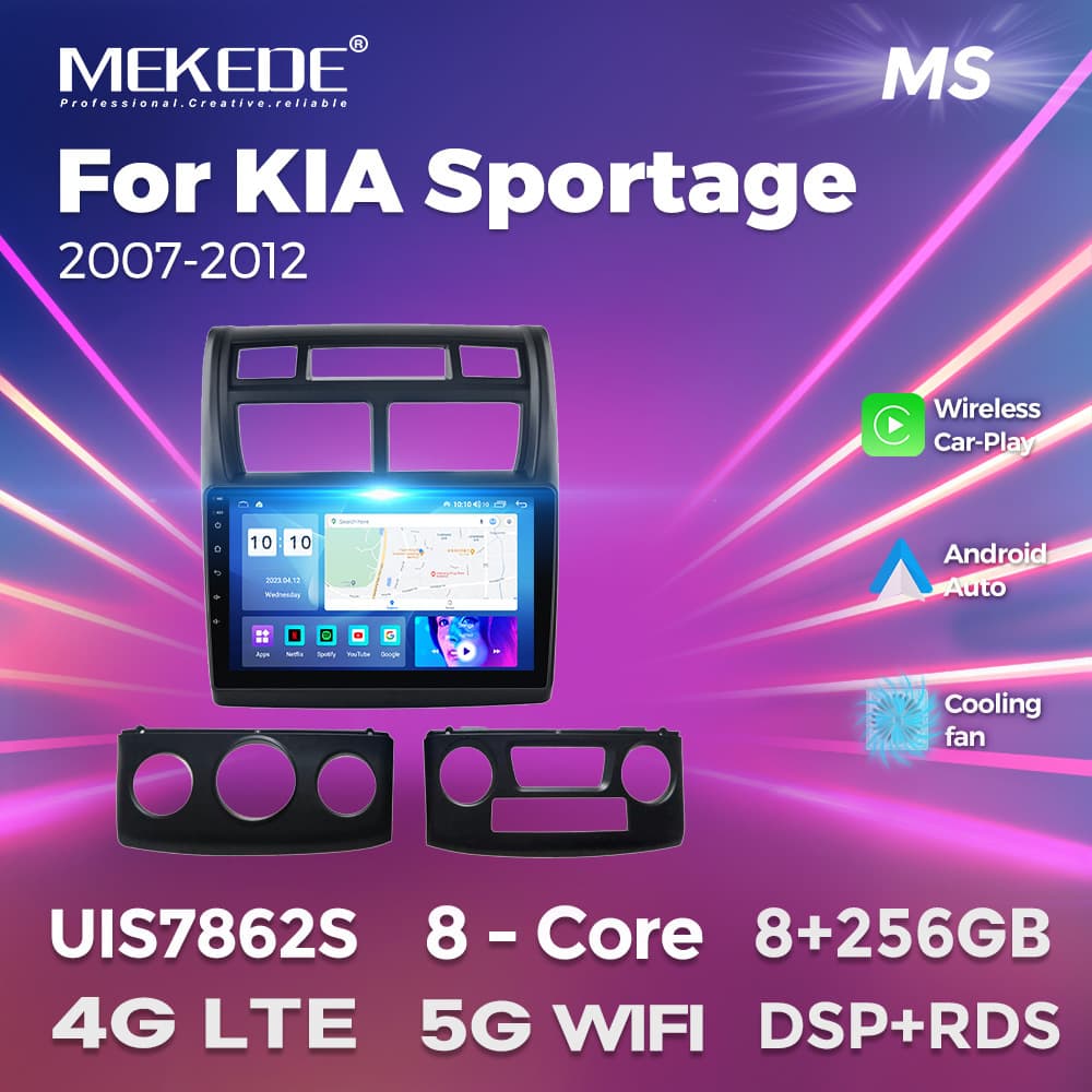 Compatible with KIA Sportage 2007-2012 Car Smart Navigation Wireless CarPlay