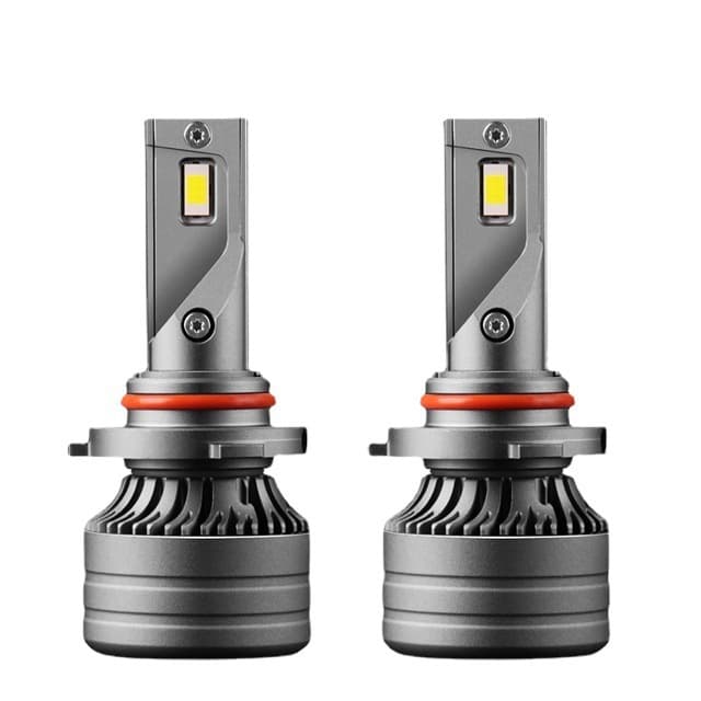 Cross-border Supply Car LED Headlight Blade Style FV7 Gun Color LED Car Light, Suitable for High/Low Beam Integrated Car Headlights