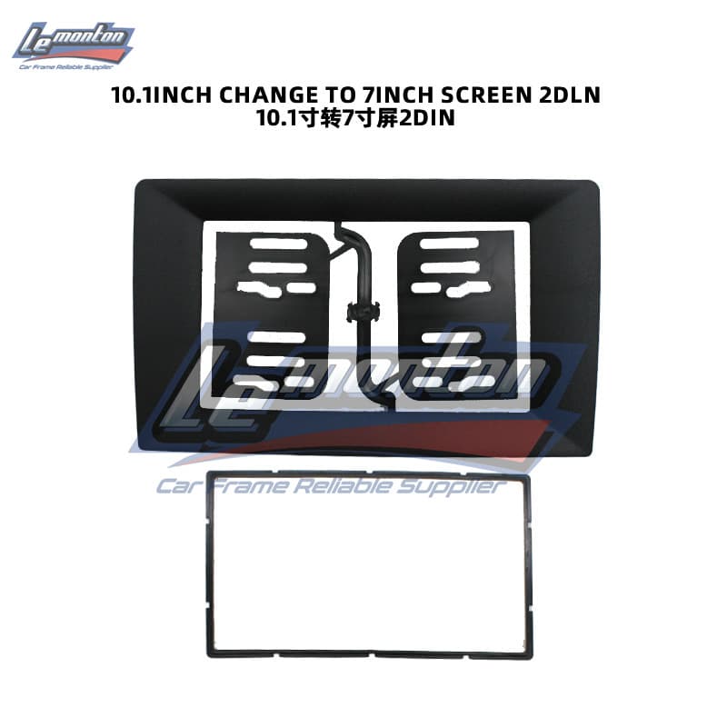 Universal 2DIN Frame Adapter for 10.1-inch to 7-inch Screen Conversion, Android Navigation Trim Panel