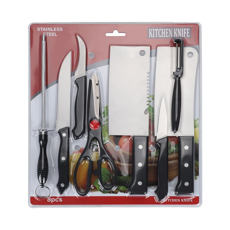 Blister Pack Kitchen Knife Set 8-Piece Business Gift Knife Set 4-Piece Knife Set 5-Piece Knife Set Yangjiang Kitchen Knife