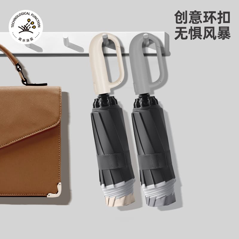 Automatic Umbrella with Extra Thick and Large Design, Dual-Purpose Foldable Wind-Resistant and Heavy Rain Protection, Reinforced Structure