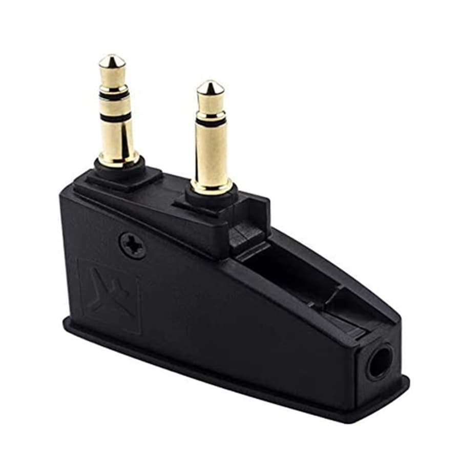 Adapter Plug for Bose QuietComfort QC3, QC25, QC35, QC20, and AE2 Aviation Headphones